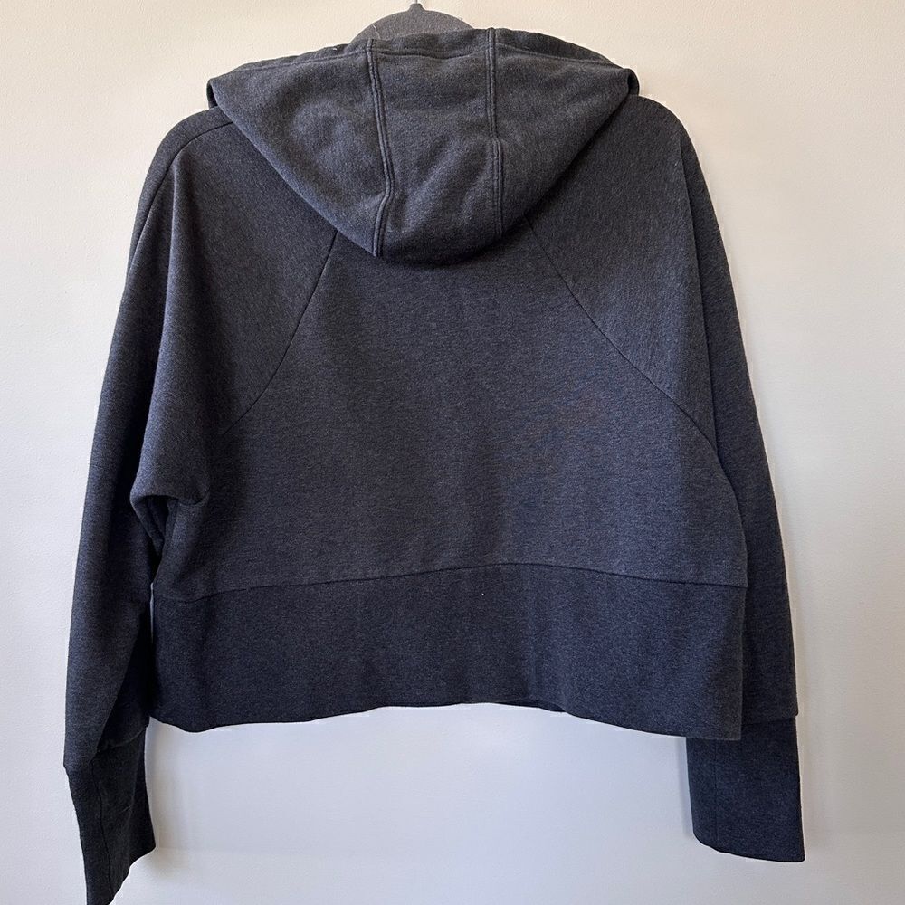 Nike Dri-Fit oversized Grey cropped hooded sweatshirt. Size medium.‎ - Picture 7 of 13